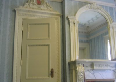 Before Restoration - Marie Antoinette Room before restoration