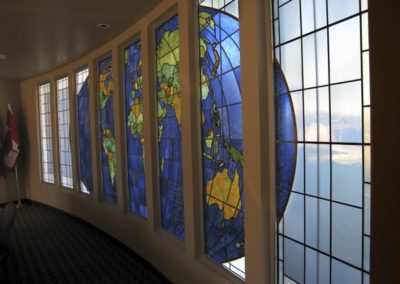 New stained glass for "The Word Today" International Headquarters