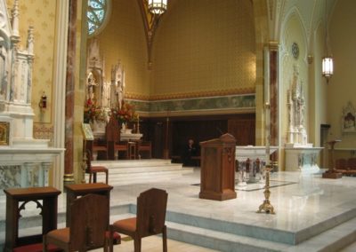 Restored Sanctuary for the Cathedral of St. Peter the Apostle