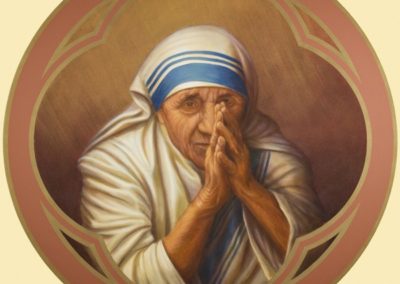 New Blessed Teresa of Calcuta mural - Photo by: Danny Izzo