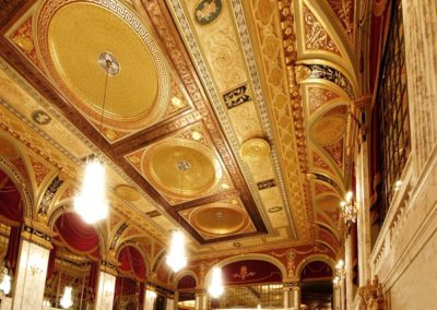 Gilded lobby of the Palace Theatre, Waterbury, CT