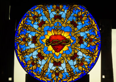 St Bernadette Rose Window